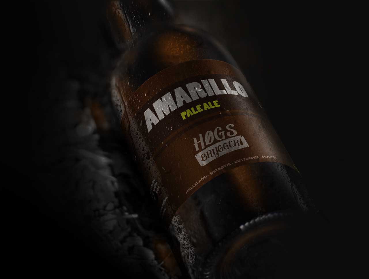HØGS Bryggeri Armarillo etikett